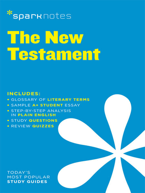 Title details for New Testament SparkNotes Literature Guide by SparkNotes - Available